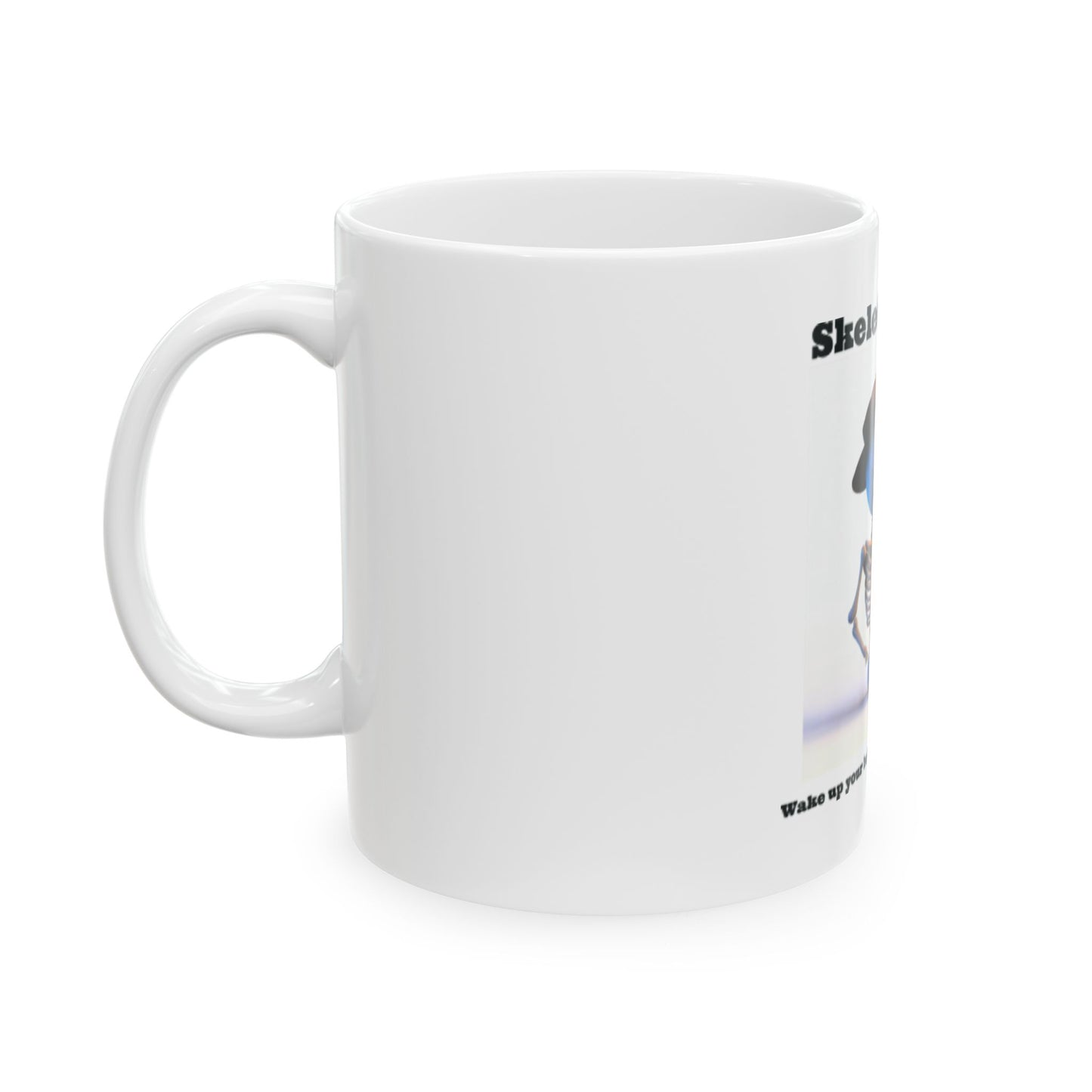 Skeleton Brew Mug – Spooky, Steamy, and Perfect for Coffee Lovers