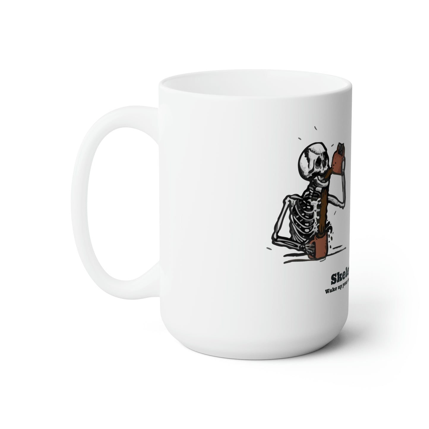 Skeleton Brew Ceramic Mug - 15 oz