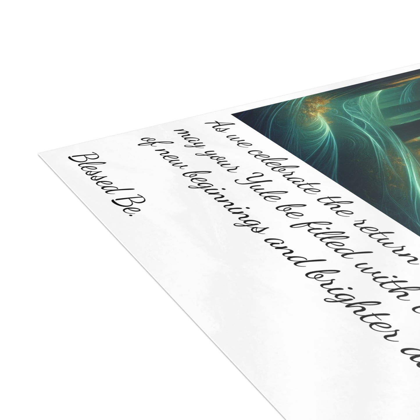 Magical Yuletide Gathering Greeting Cards