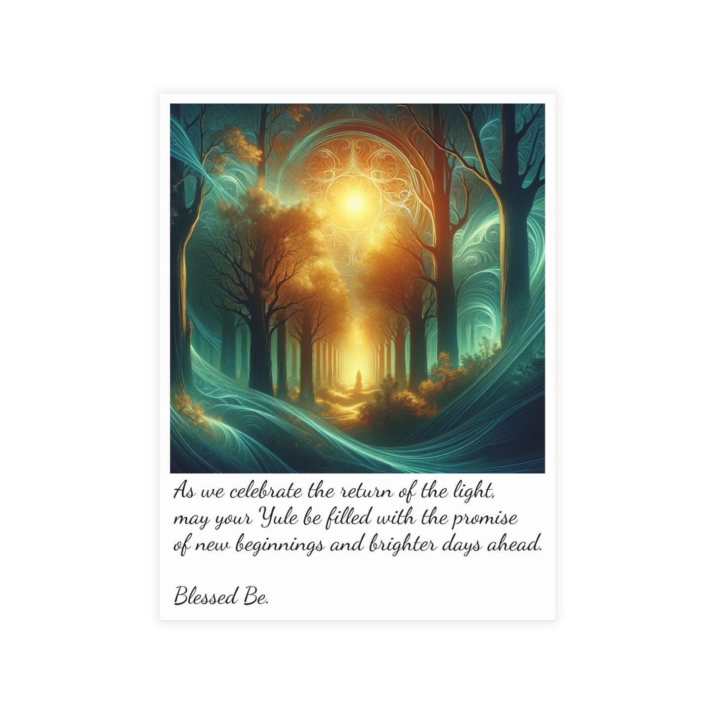 Solstice Renewal Greeting Cards