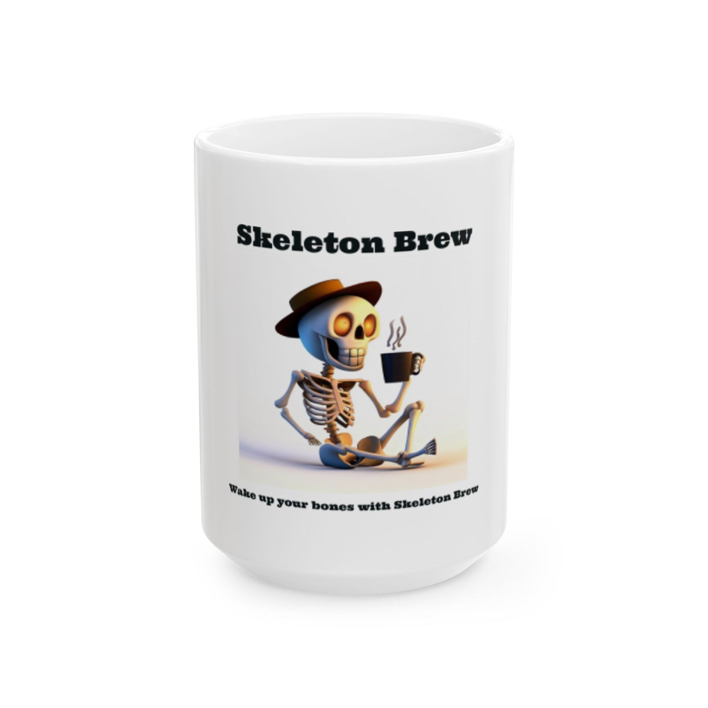 Skeleton Brew Mug – Spooky, Steamy, and Perfect for Coffee Lovers