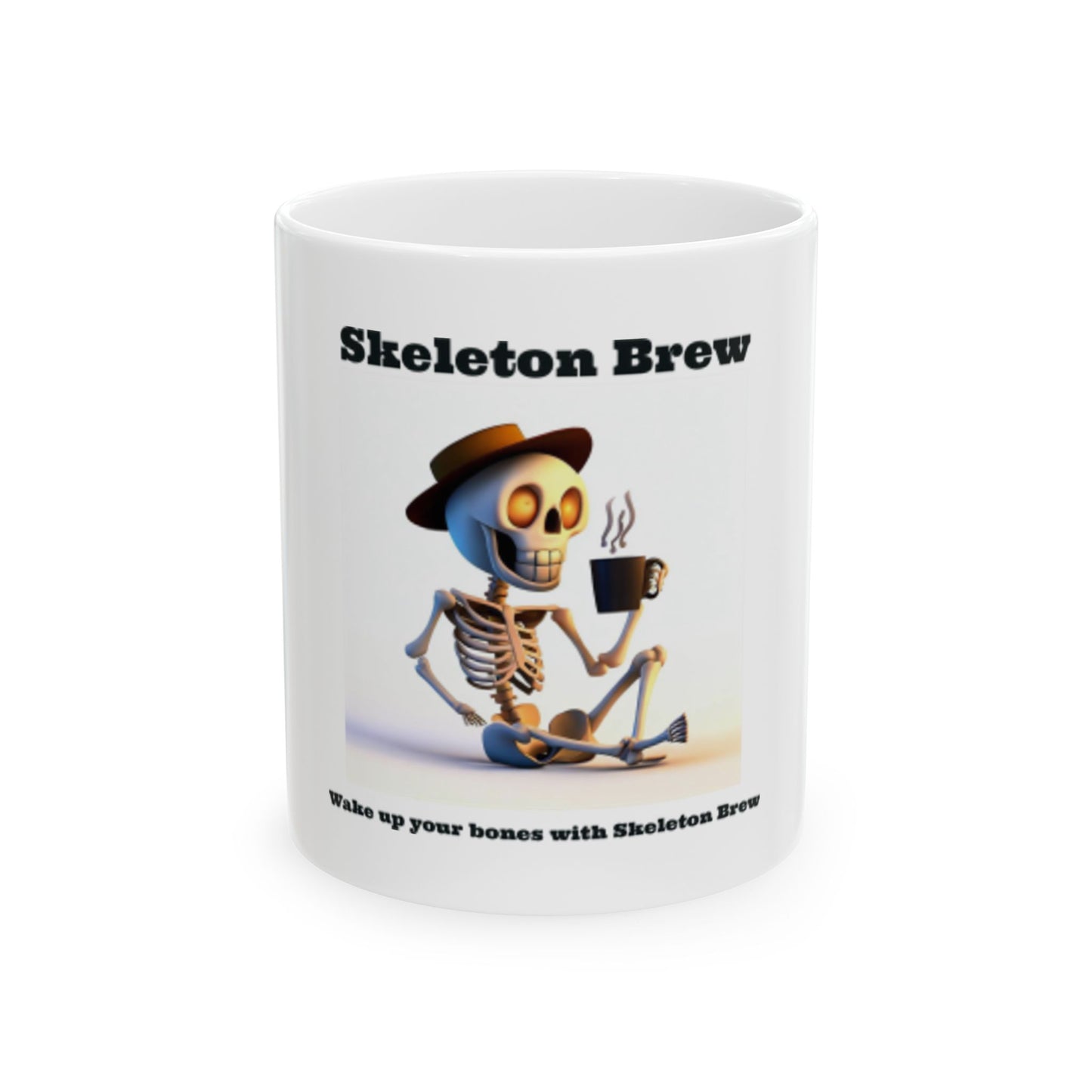 Skeleton Brew Mug – Spooky, Steamy, and Perfect for Coffee Lovers