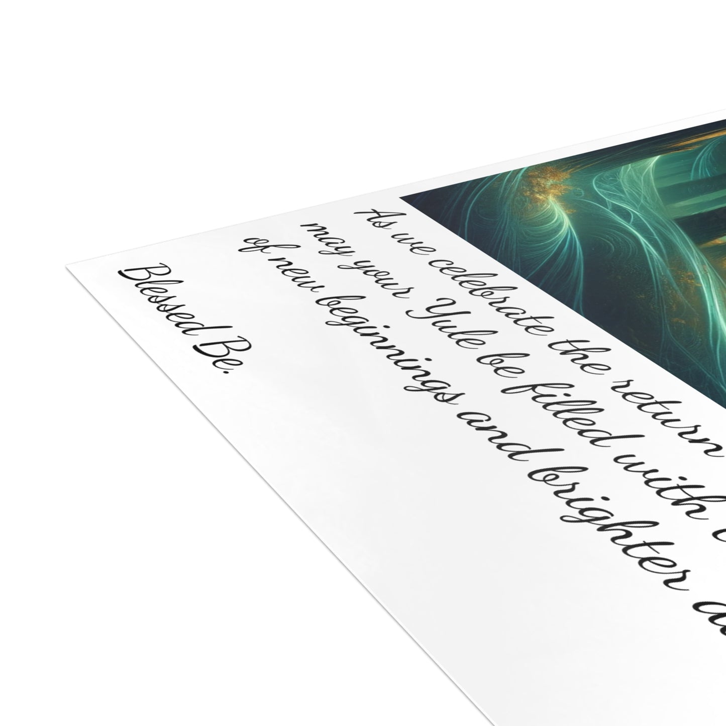 Magical Yuletide Gathering Greeting Cards