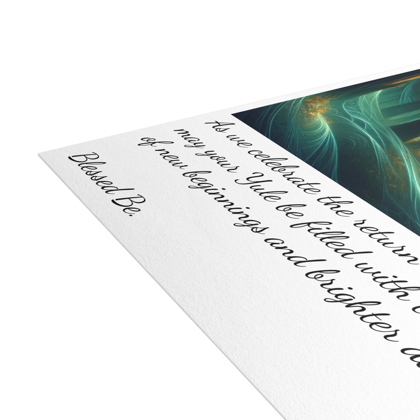 Magical Yuletide Gathering Greeting Cards