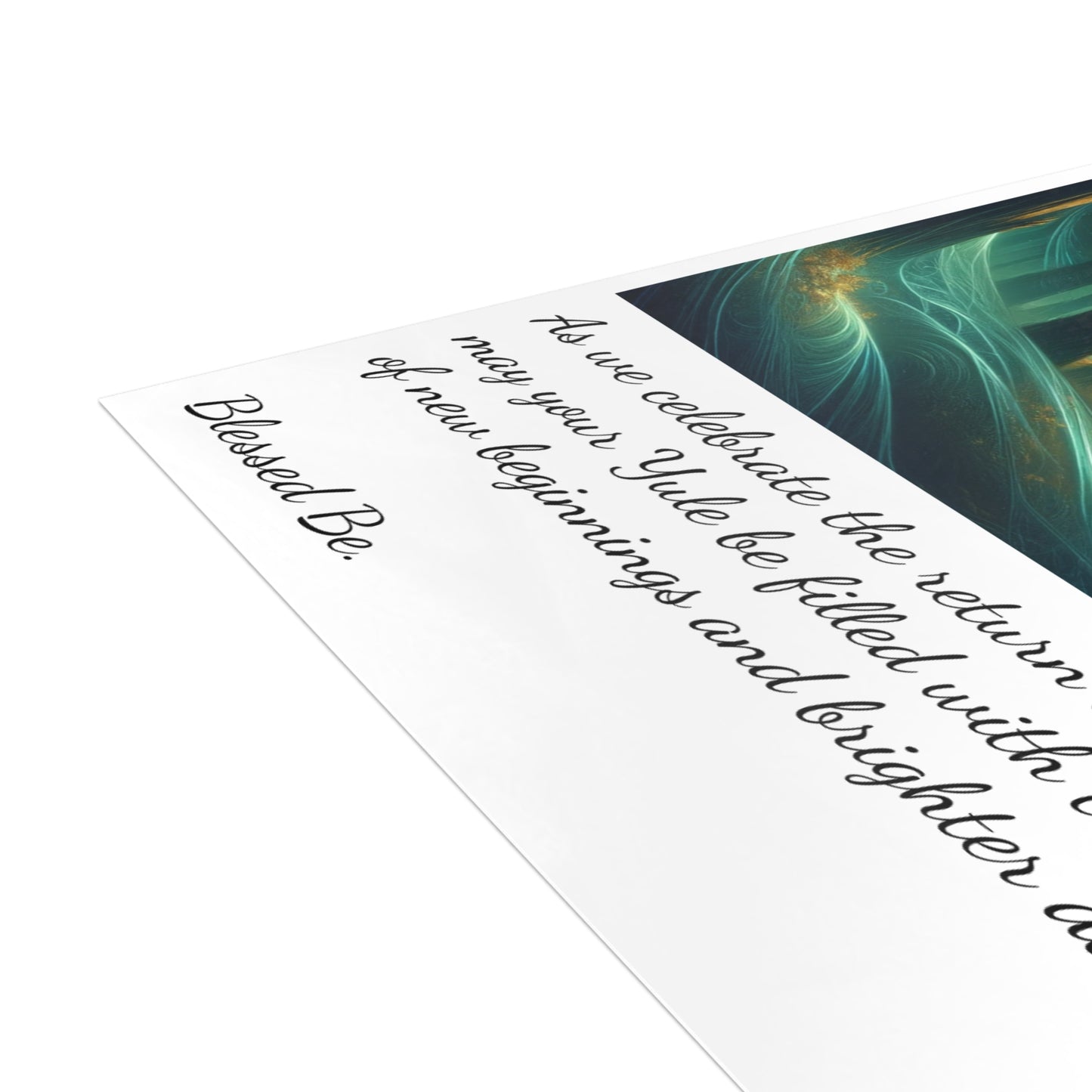 Magical Yuletide Gathering Greeting Cards