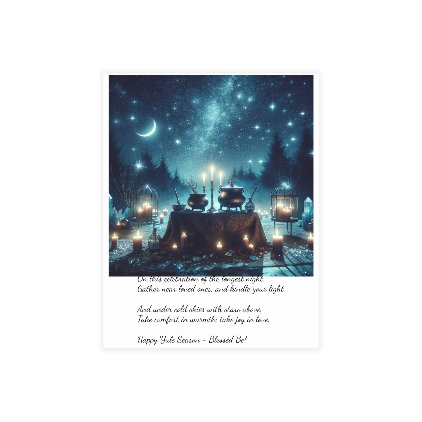 Winter Solstice Greeting Cards