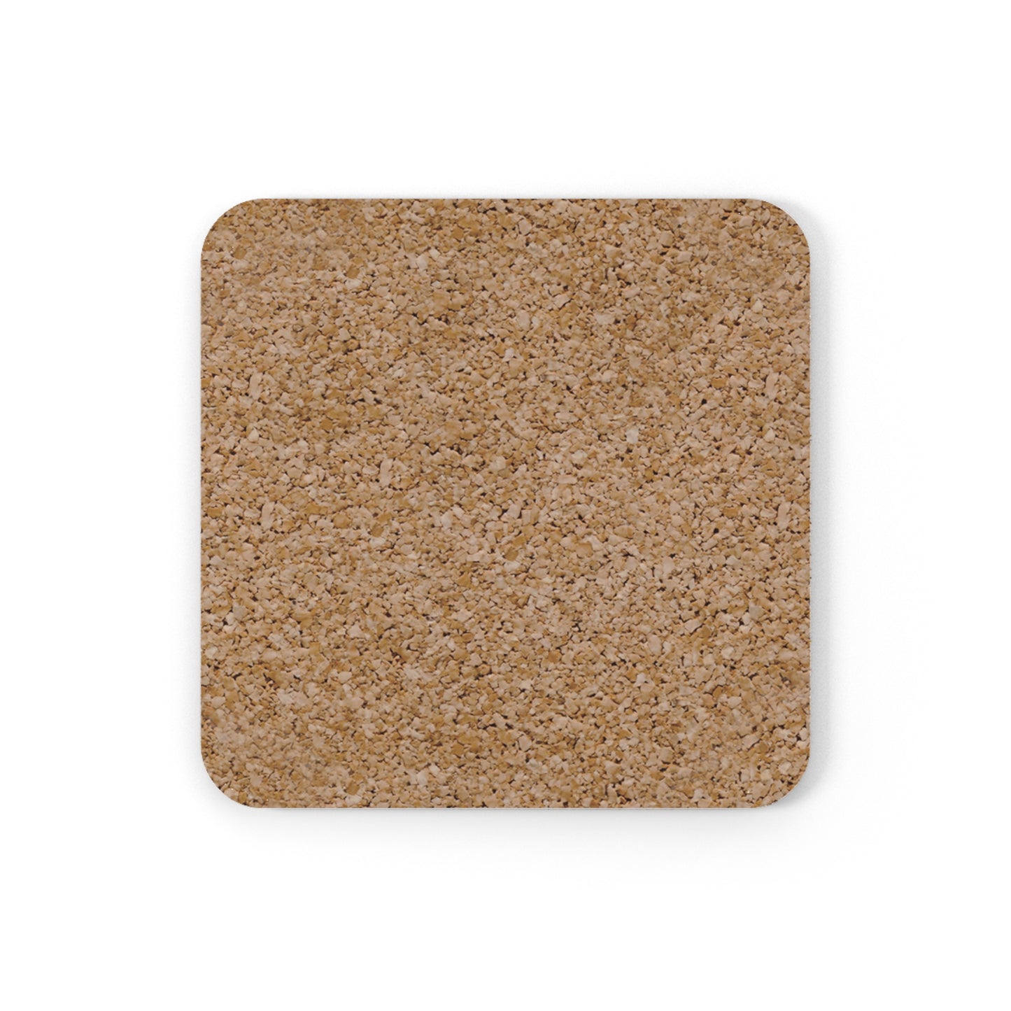 This Cat Bites Fascists Cork Coaster — Political Cat Drink Coaster - Square