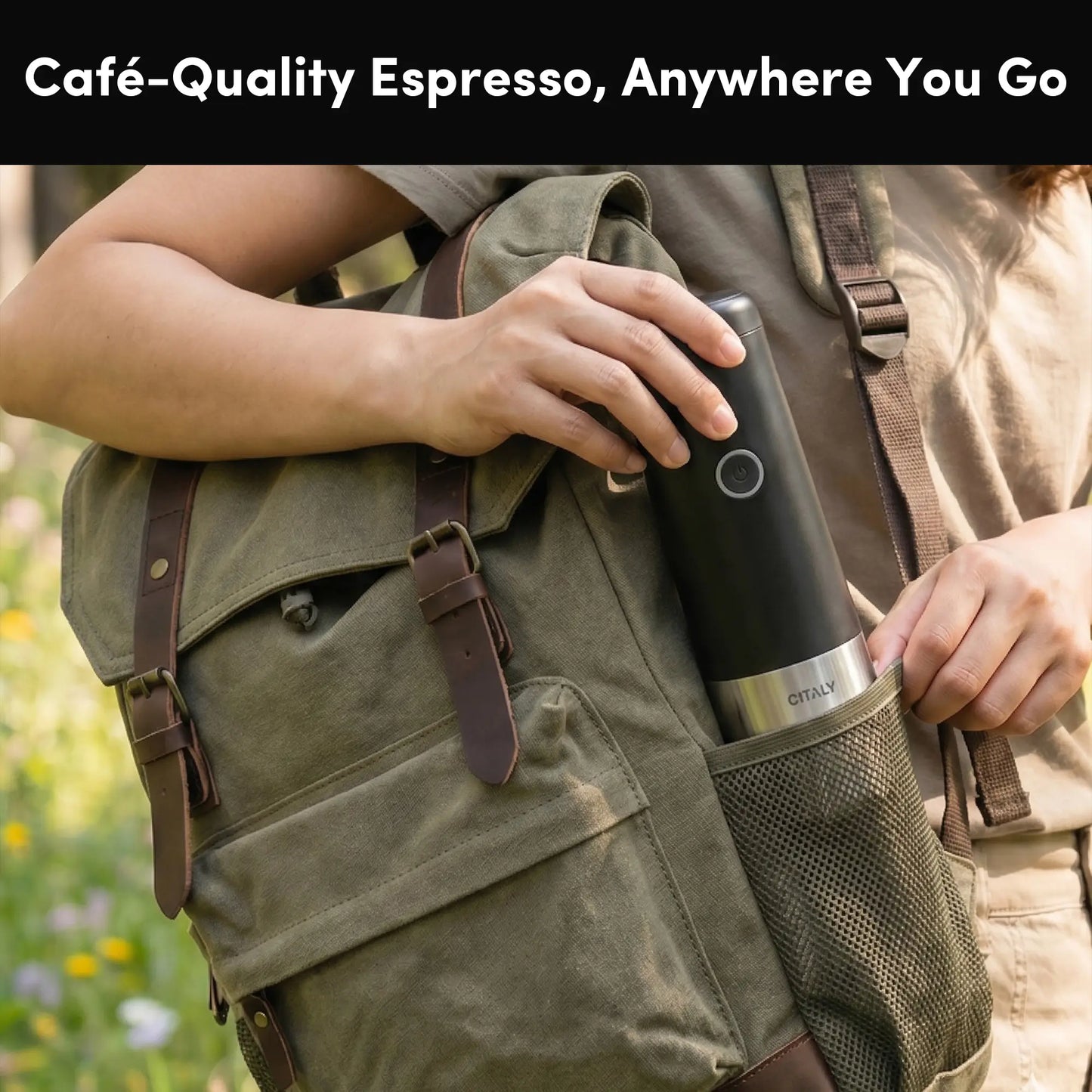 Citaly GO-1 Portable Espresso Machine, Fast Self-Heating