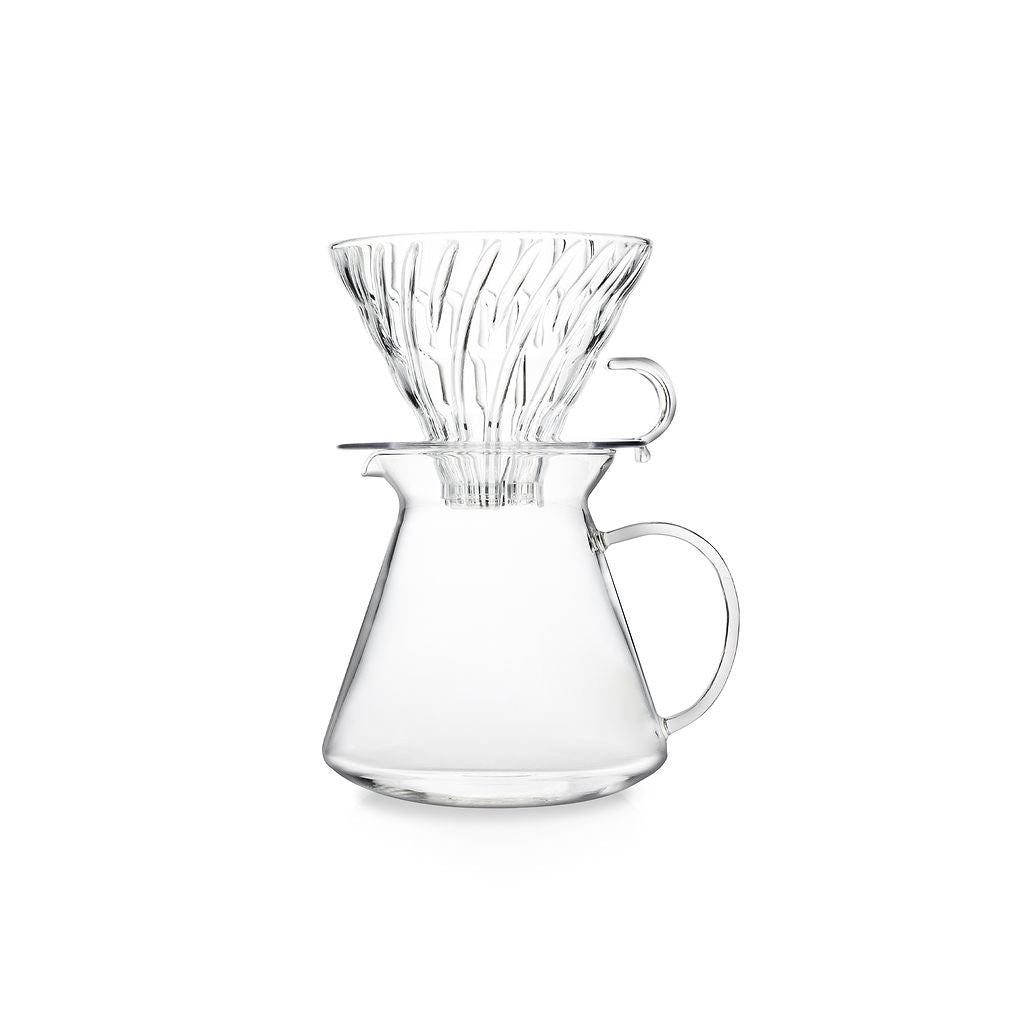 Hario V60 02 Simply Glass Pour Over Coffee Kit