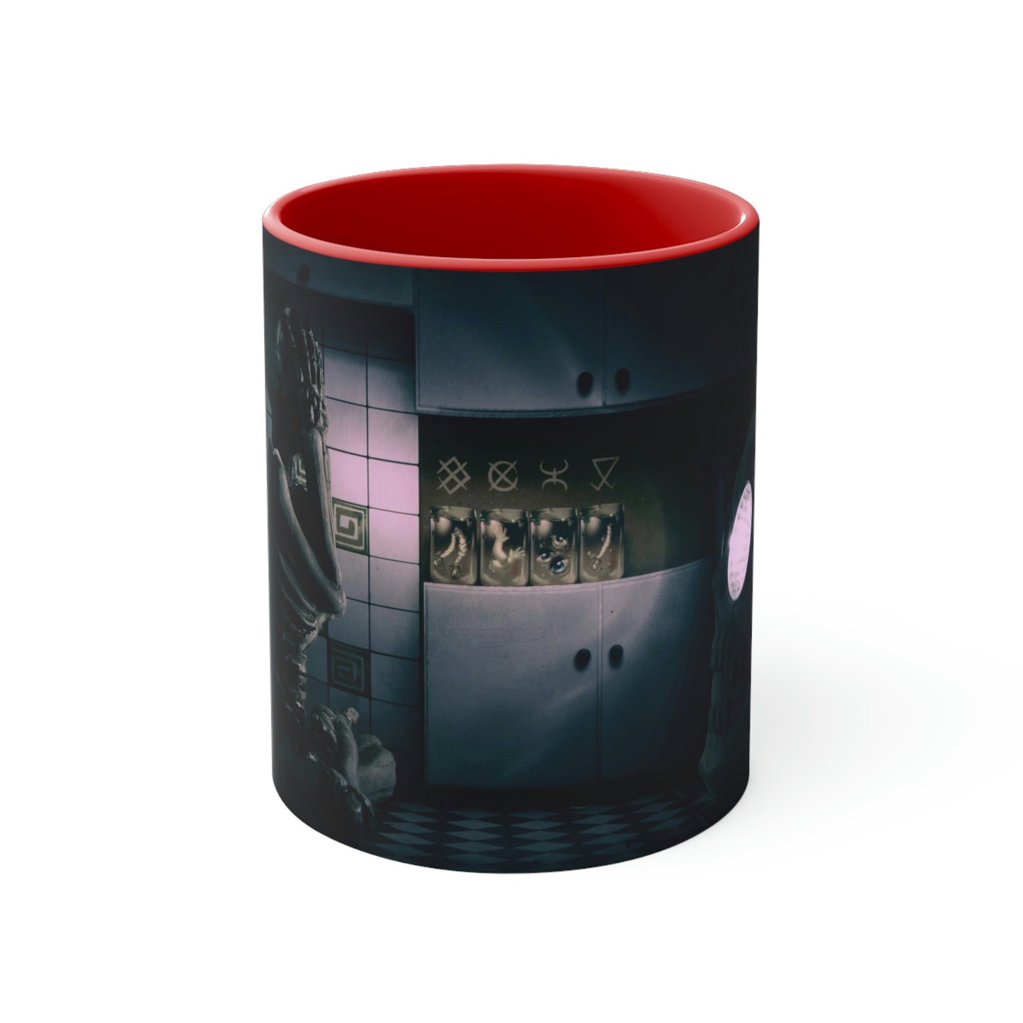 Blind Skeleton Coffee Mug, 11oz